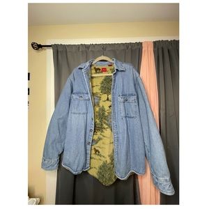Denim Arrow workwear jacket with lining